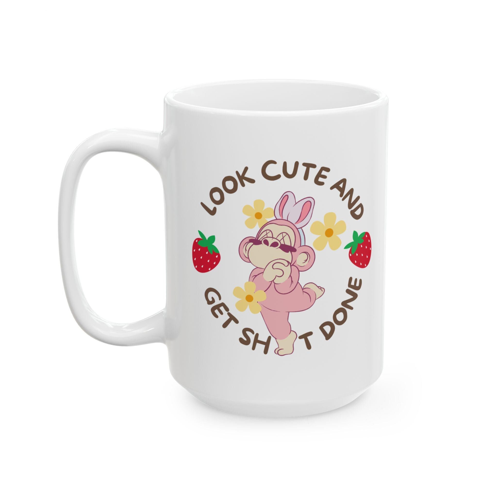 Get It Done Affirmation Mug Funny Motivation Coffee Cup Humor Gift