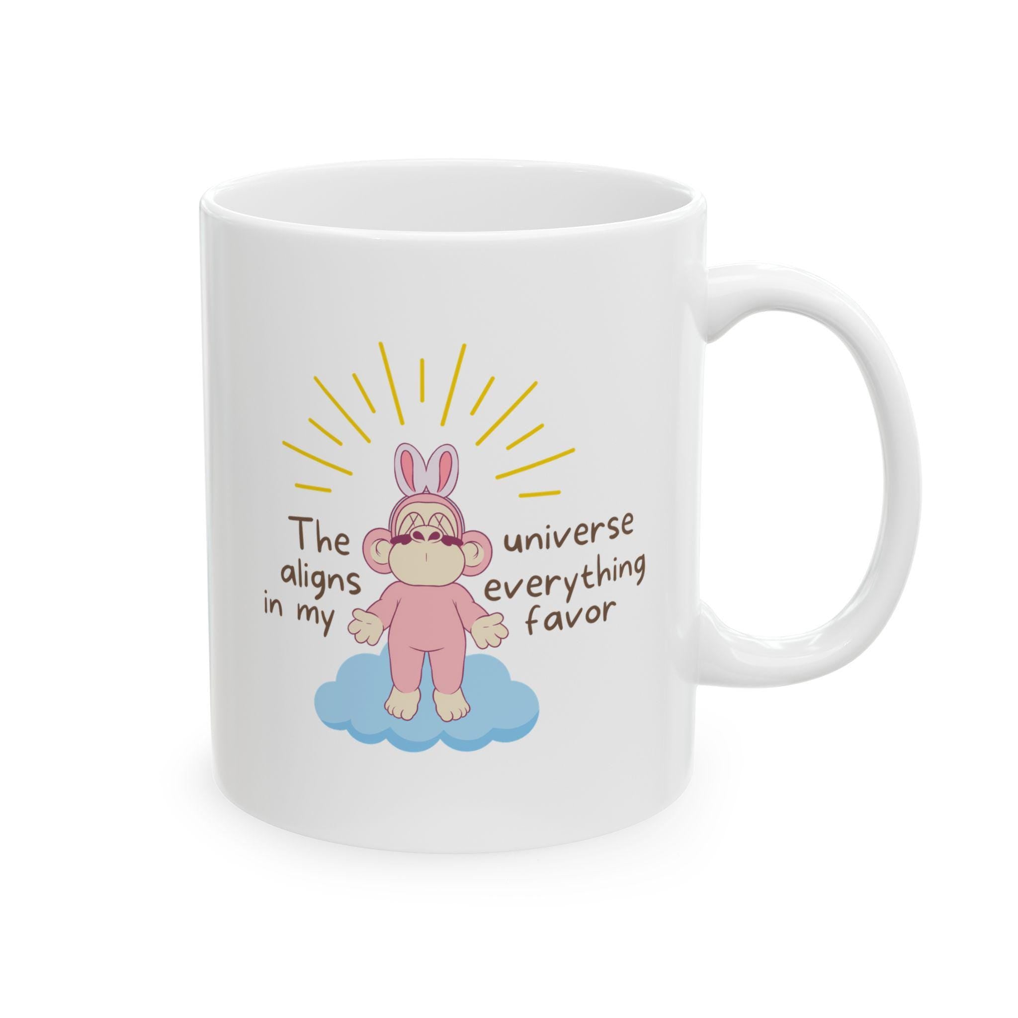 The Universe Affirmation Mug Positive Manifestation Coffee Cup Humor Gift