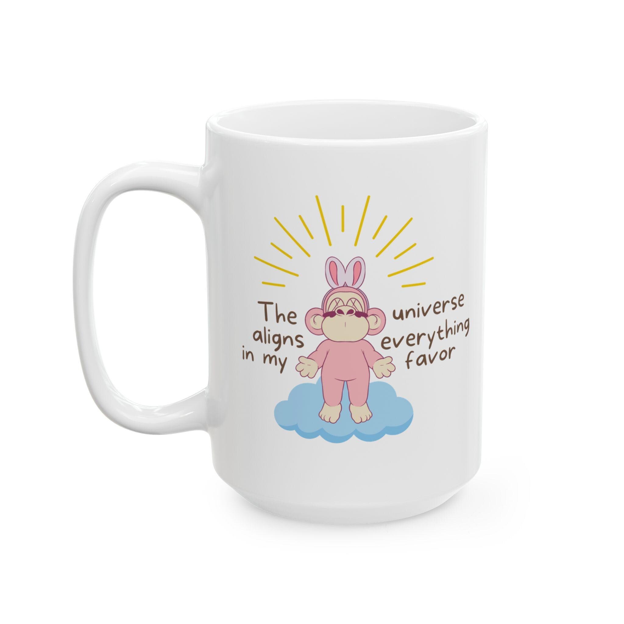 The Universe Affirmation Mug Positive Manifestation Coffee Cup Humor Gift