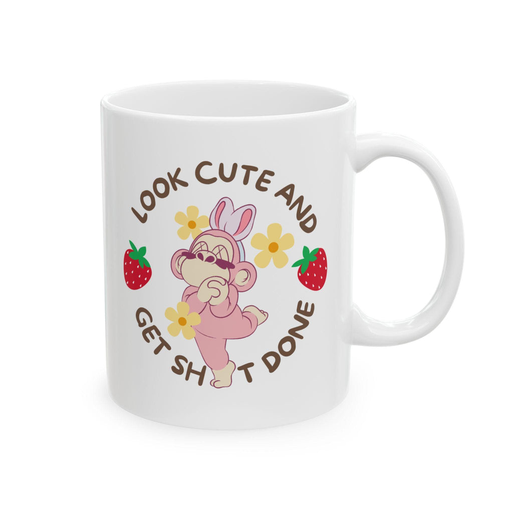 Get It Done Affirmation Mug Funny Motivation Coffee Cup Humor Gift