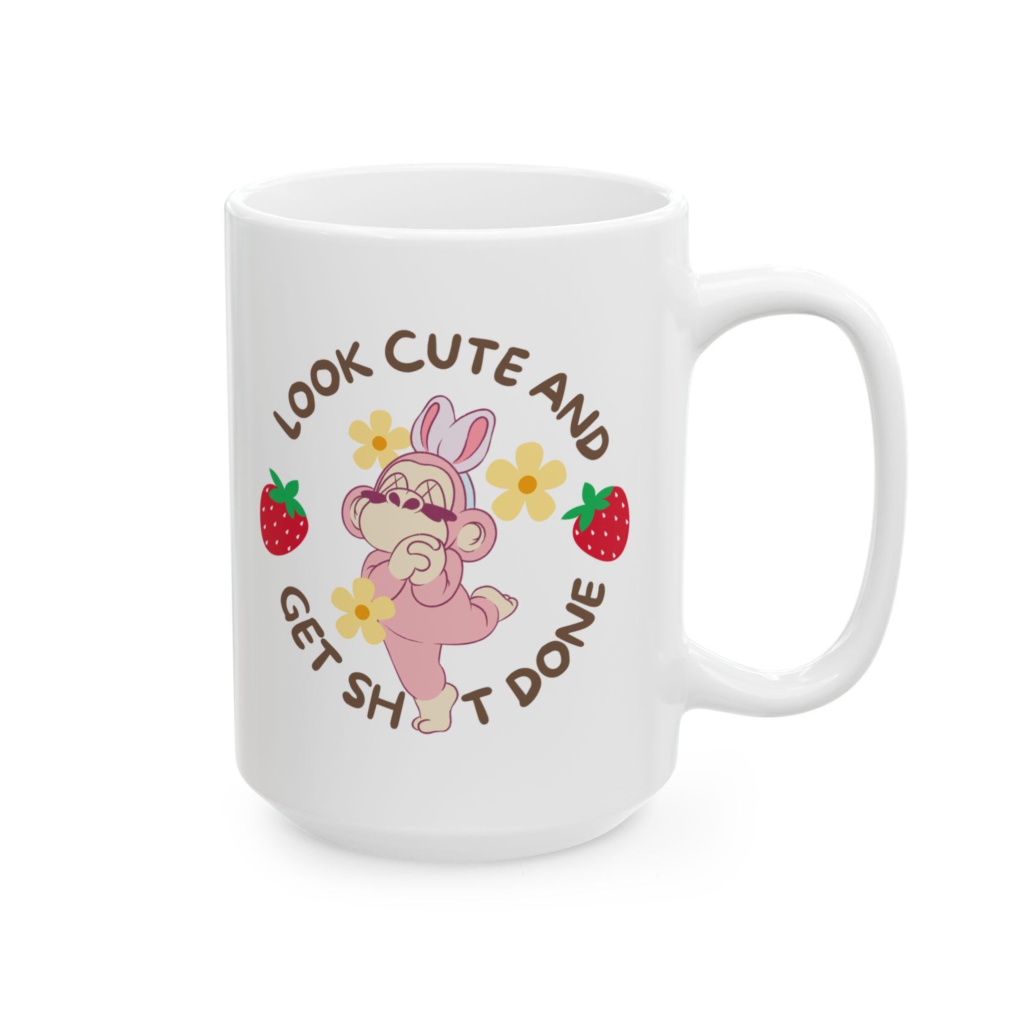 Get It Done Affirmation Mug Funny Motivation Coffee Cup Humor Gift