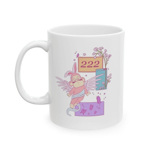 222 Angel Number Mug Trust the Process Gift Affirmation Encouragement Cup Manifestation Spiritual Gift