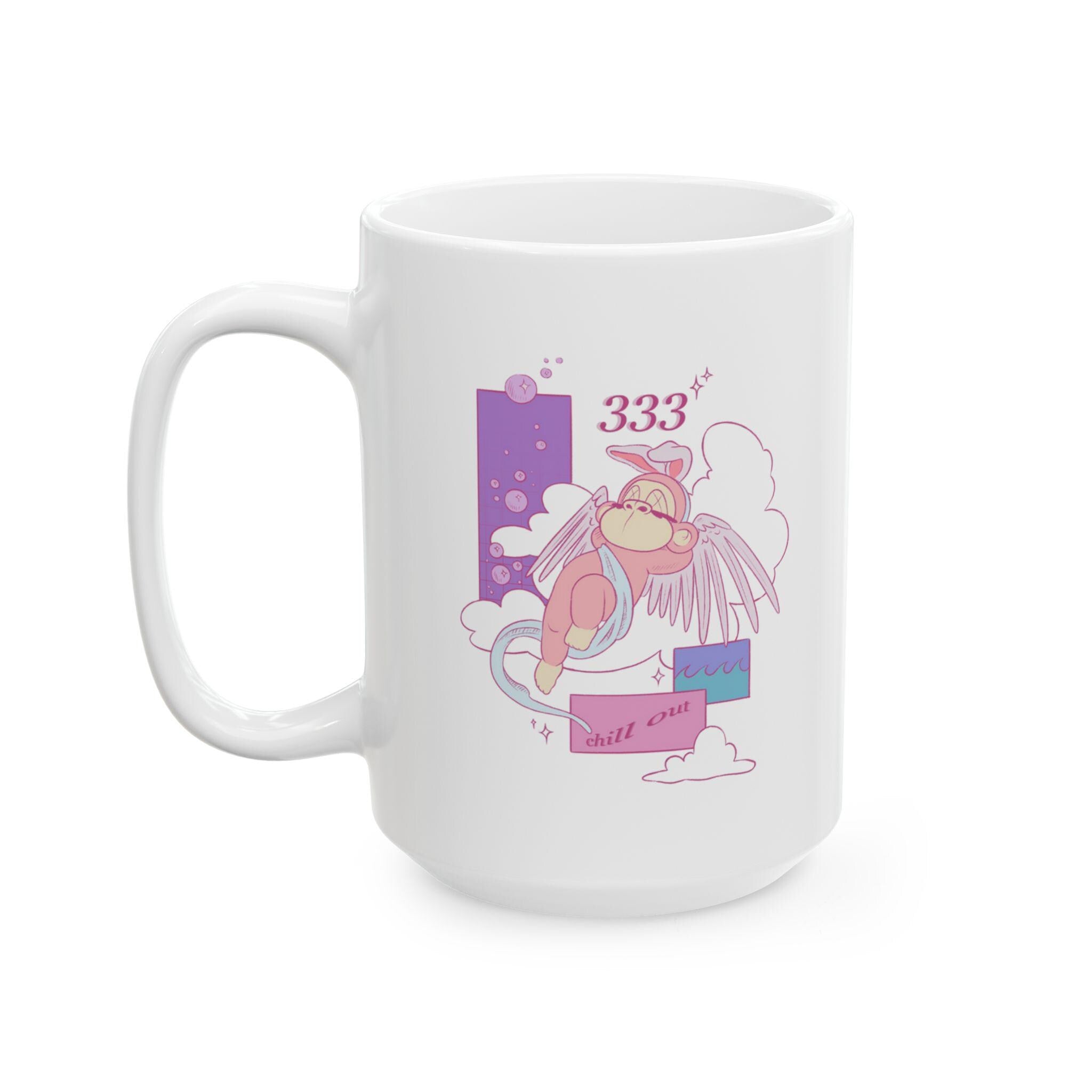 333 Angel Number Mug Positive Affirmation Cup Emotional Guidance Manifestation Gift