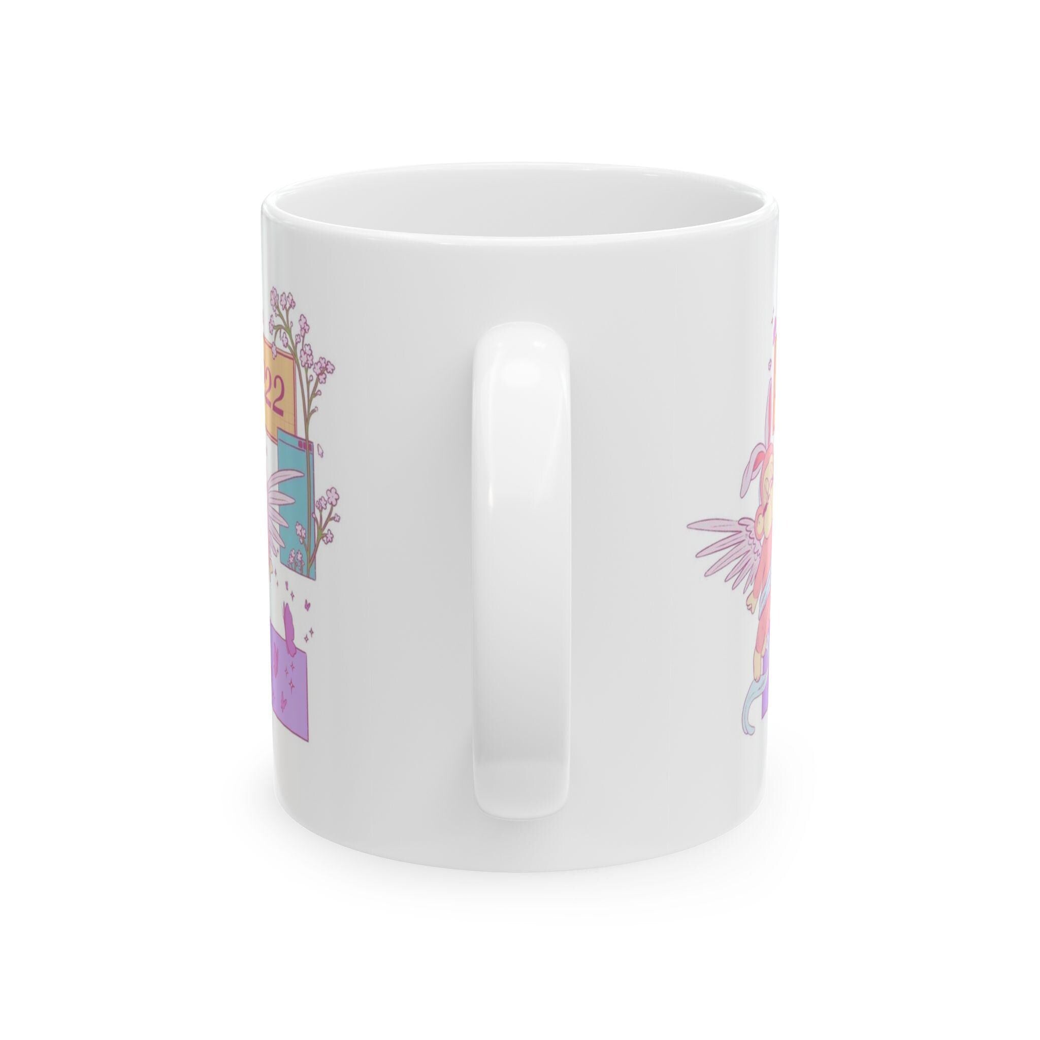 222 Angel Number Mug Trust the Process Gift Affirmation Encouragement Cup Manifestation Spiritual Gift