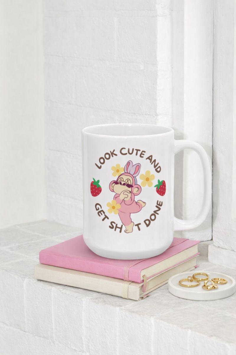 Get It Done Affirmation Mug Funny Motivation Coffee Cup Humor Gift