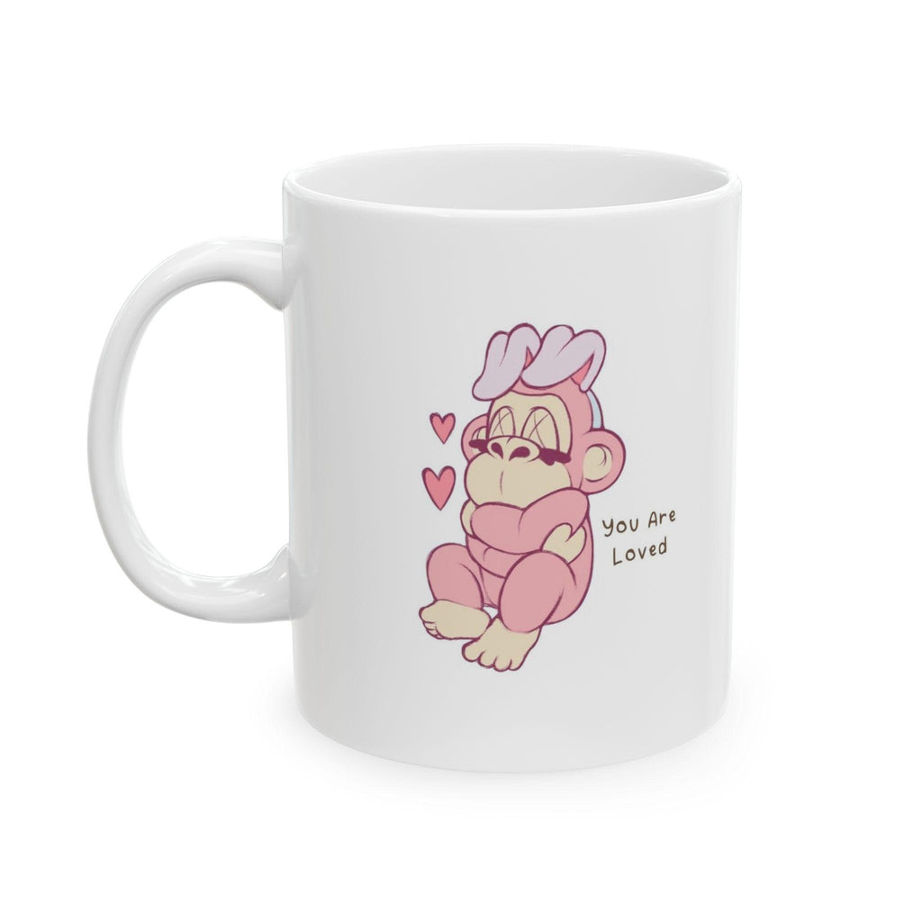 You Are Loved Affirmation Mug Self Love Coffee Cup Positive Reminder Mental Health Gift