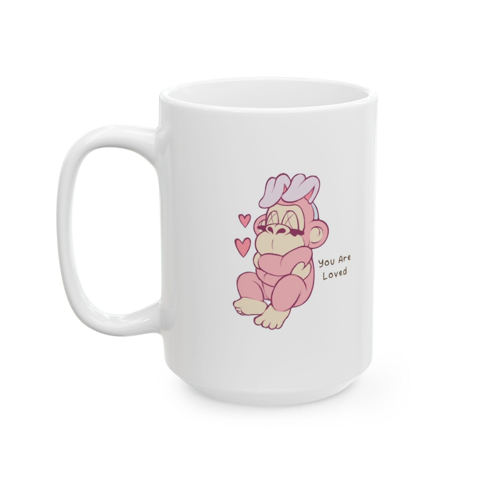 You Are Loved Affirmation Mug Self Love Coffee Cup Positive Reminder Mental Health Gift