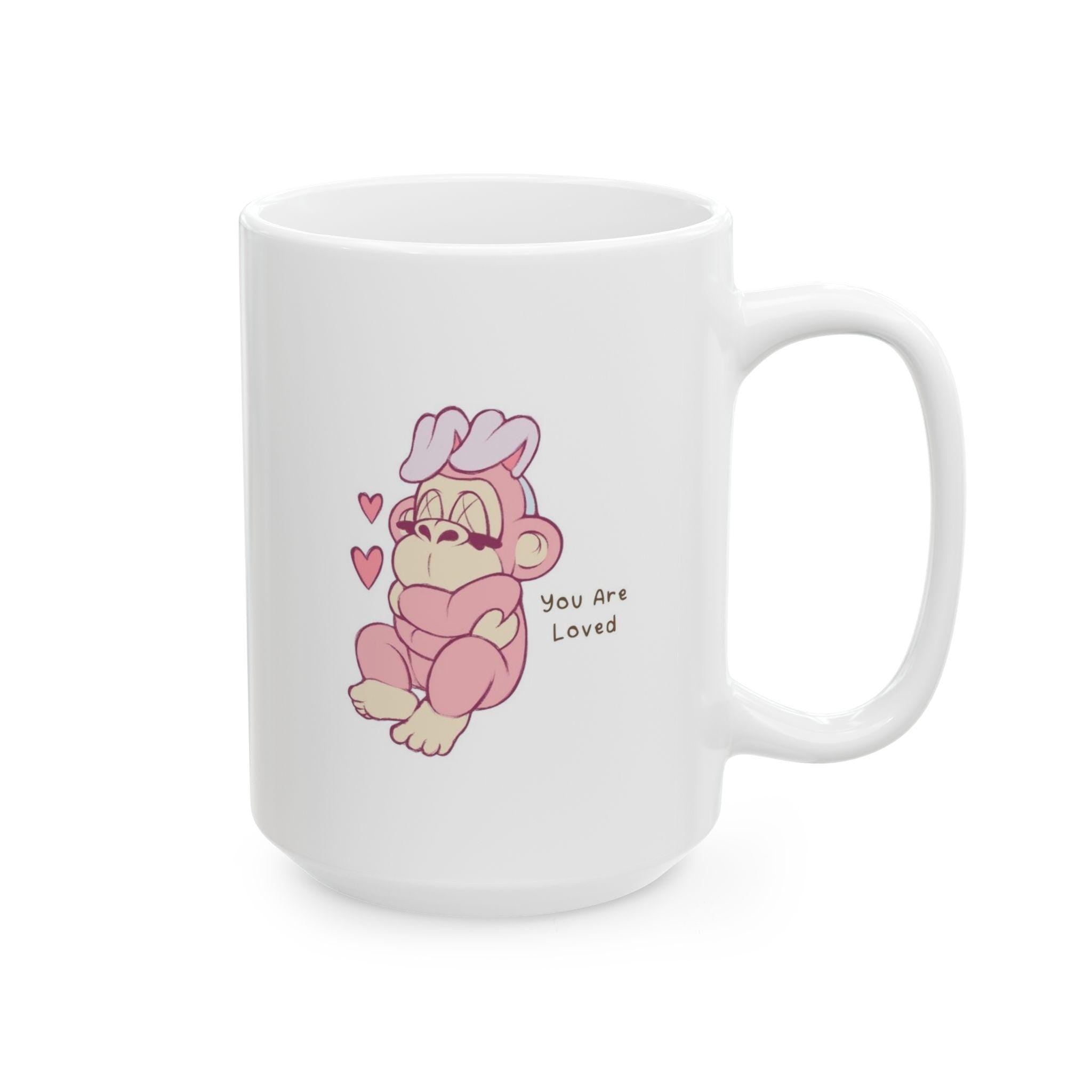 You Are Loved Affirmation Mug Self Love Coffee Cup Positive Reminder Mental Health Gift