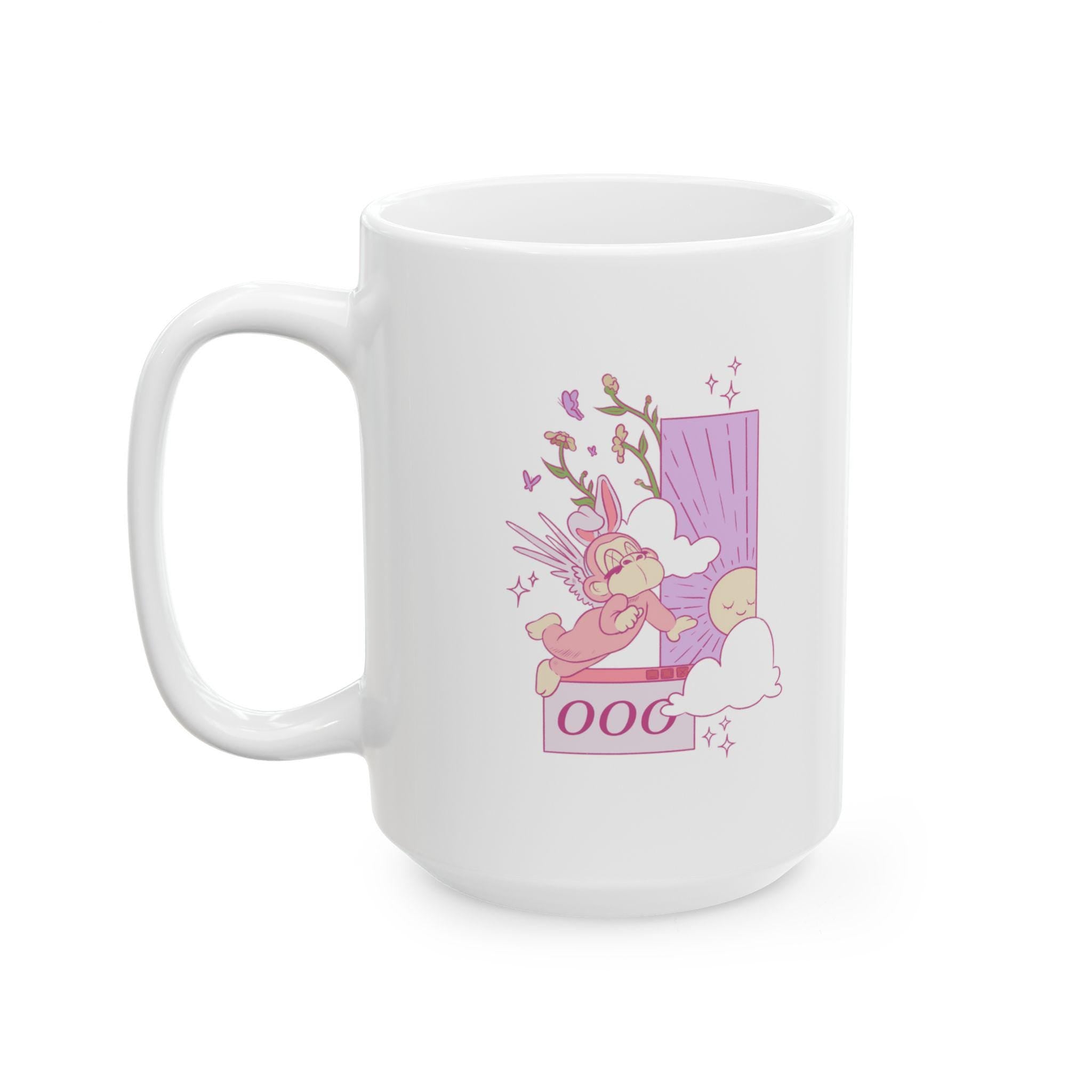 Angel Number 000 Affirmation Mug Encouragement Gift Coffee Cup