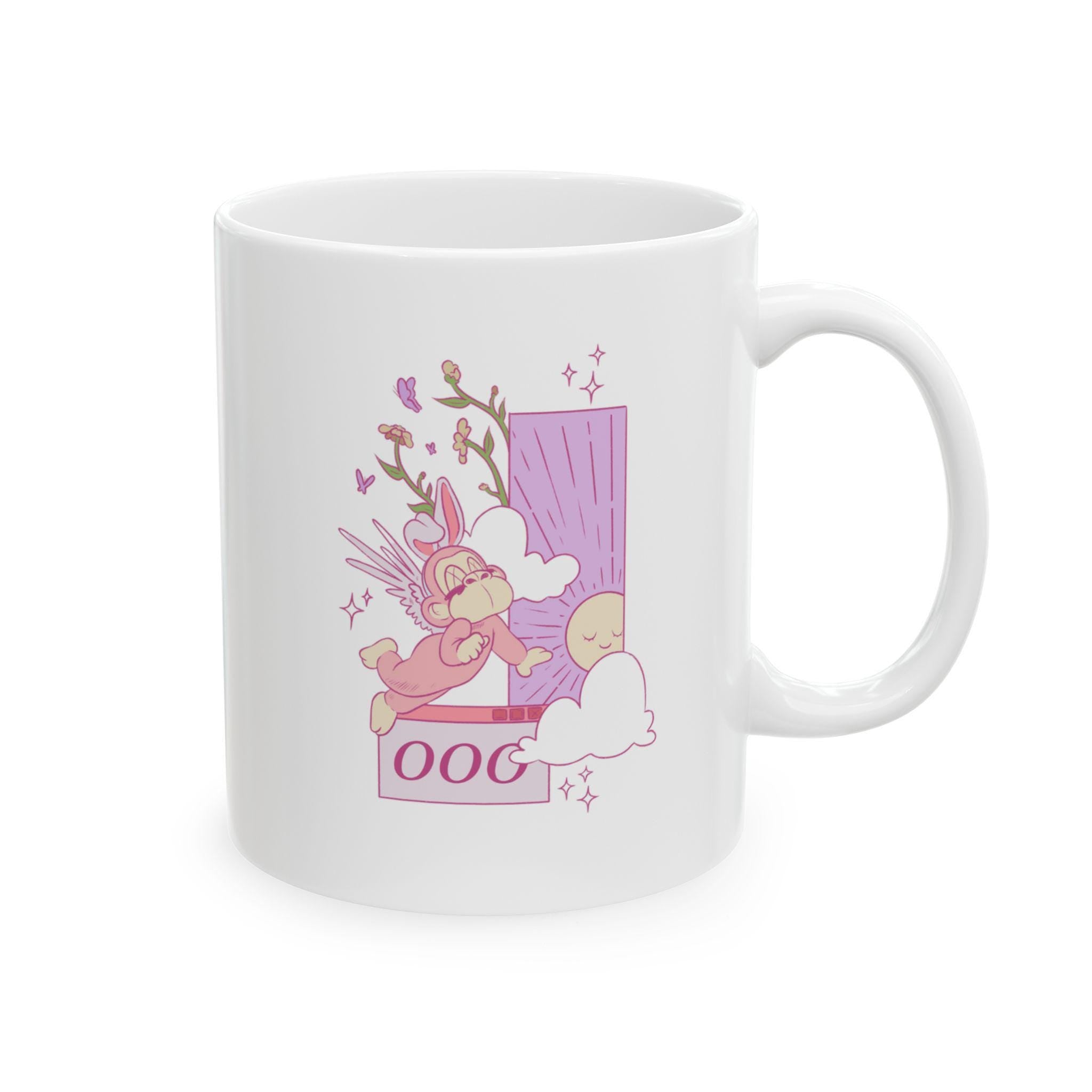 Angel Number 000 Affirmation Mug Encouragement Gift Coffee Cup