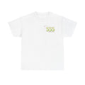 555 Angel Number Affirmation Tee Spiritual Growth Graphic White Tshirt