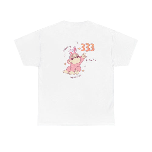 333 Angel Number White Tshirt Cute Affirmation Tee Gift
